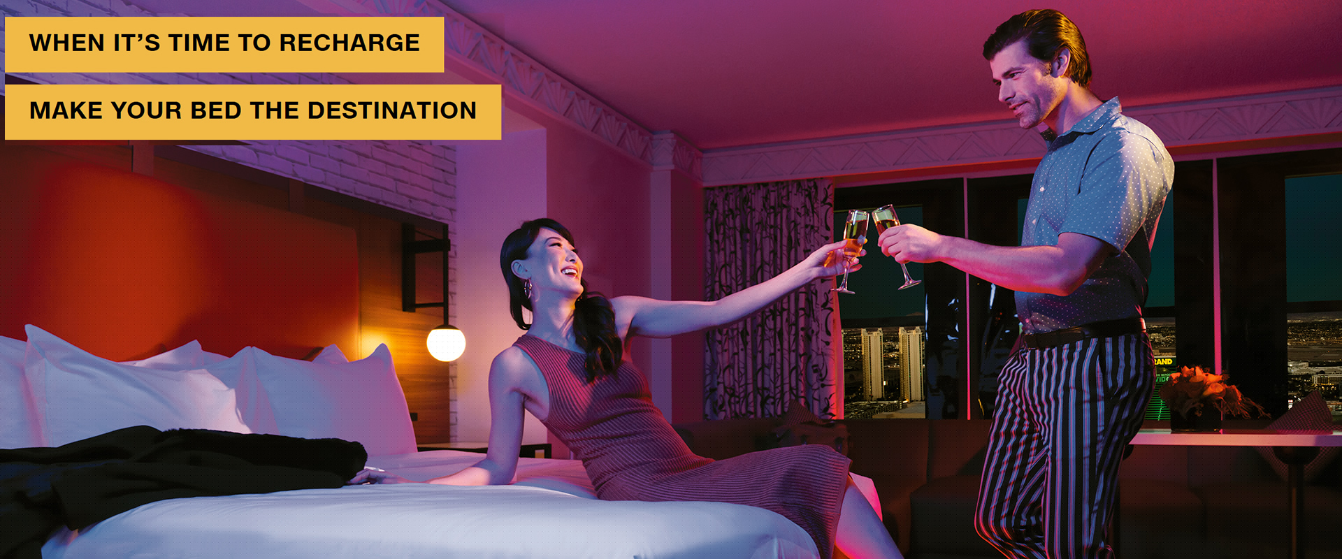 Make your bed the destination